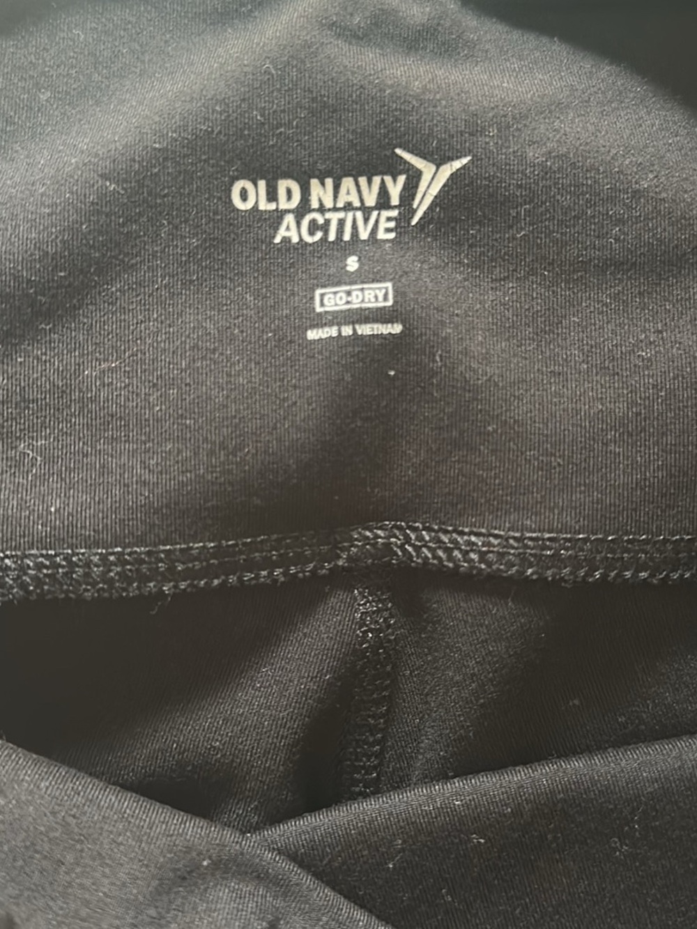 Old Navy Black Active GO-DRY Leggings